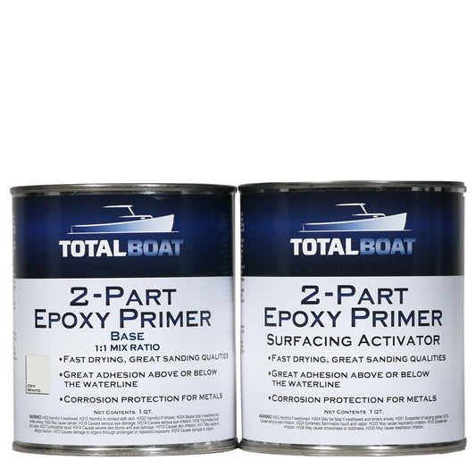 TotalBoat 2-Part Epoxy Primer Off White Quart Kit