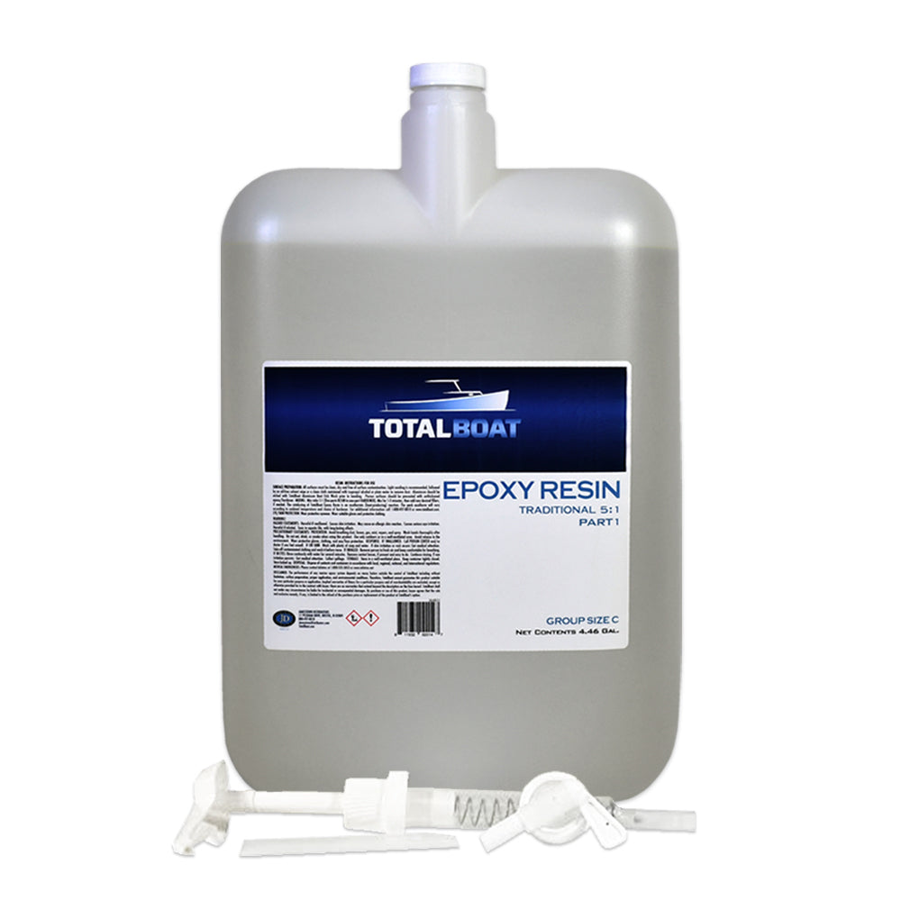 TotalBoat Traditional 5:1 Epoxy Resin 4.5 Gallon