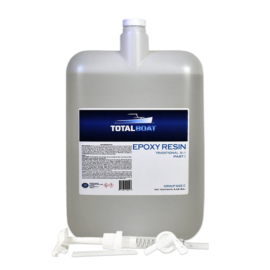 TotalBoat High Performance 2:1 Epoxy Resin Group Size B Gallon 0221RB