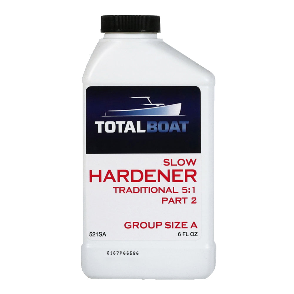 TotalBoat 5:1 Slow Hardener 6oz Group Size A for Quart Resin