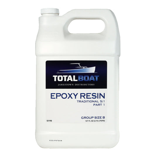 total boat totalboat 5:1 epoxy resin kit (4.5 gallons, slow