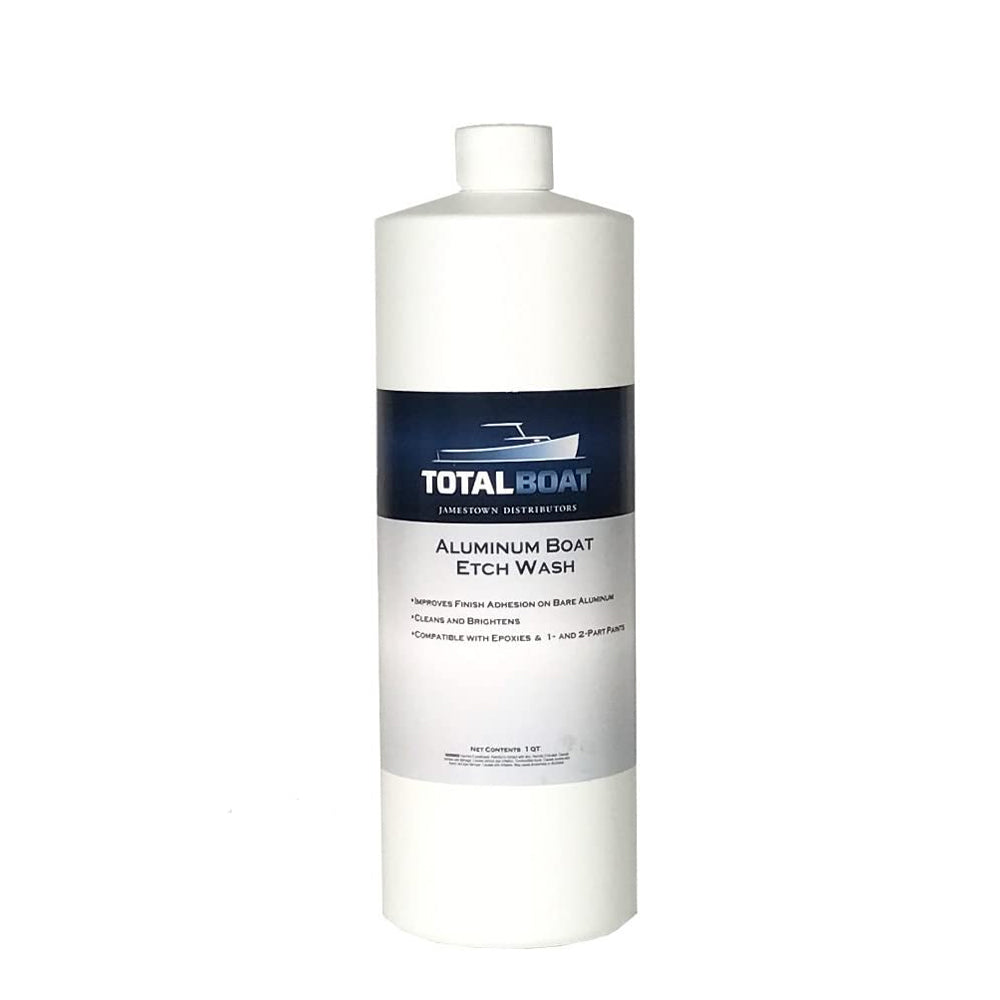 TotalBoat Aluminum Boat Etch Wash Cleaner and Conditioner Quart