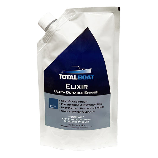 TotalBoat Elixir Enamel Topside Paint Admiral Blue