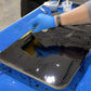 TotalBoat Epoxy Black Marble Effect Countertop Gallon Kit tinted epoxy flood coat added