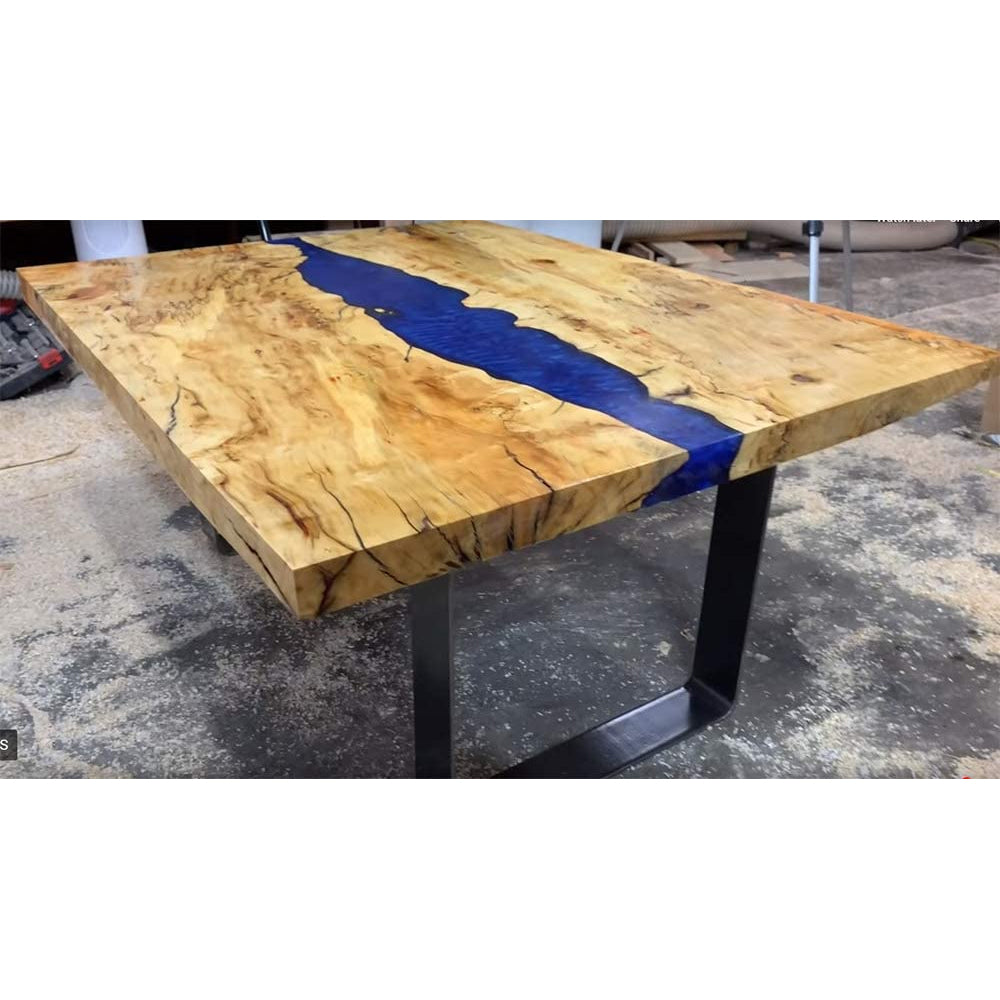 TotalBoat Epoxy River Table Project Kit finished river table