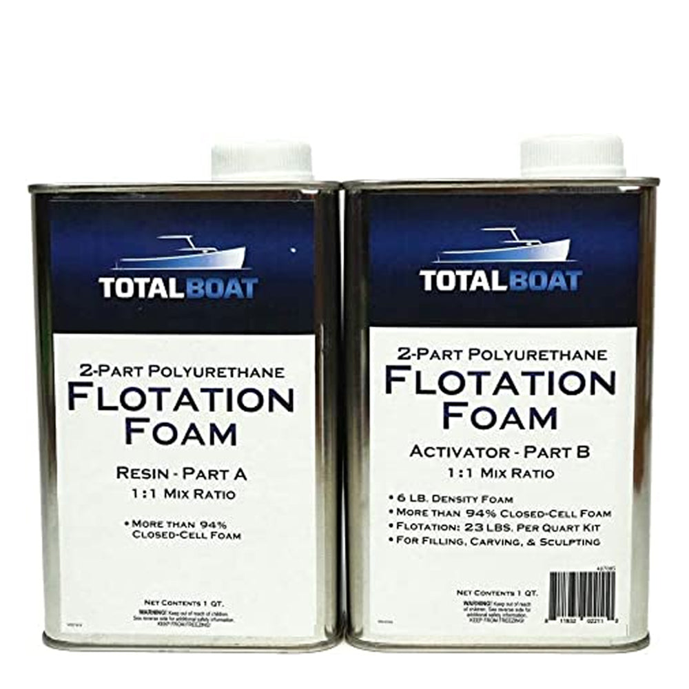TotalBoat 2-Part Polyurethane Marine Flotation Foam 6lb Quart