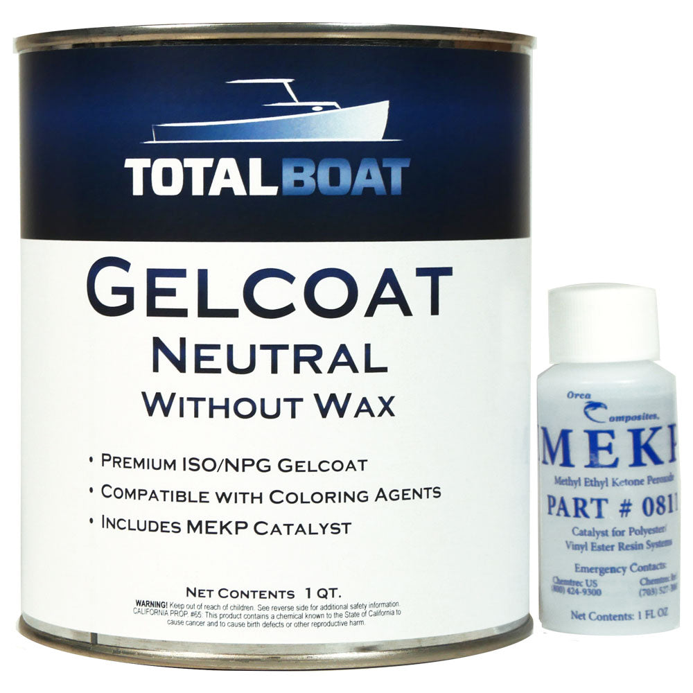 TotalBoat Gelcoat Neutral No Wax Quart