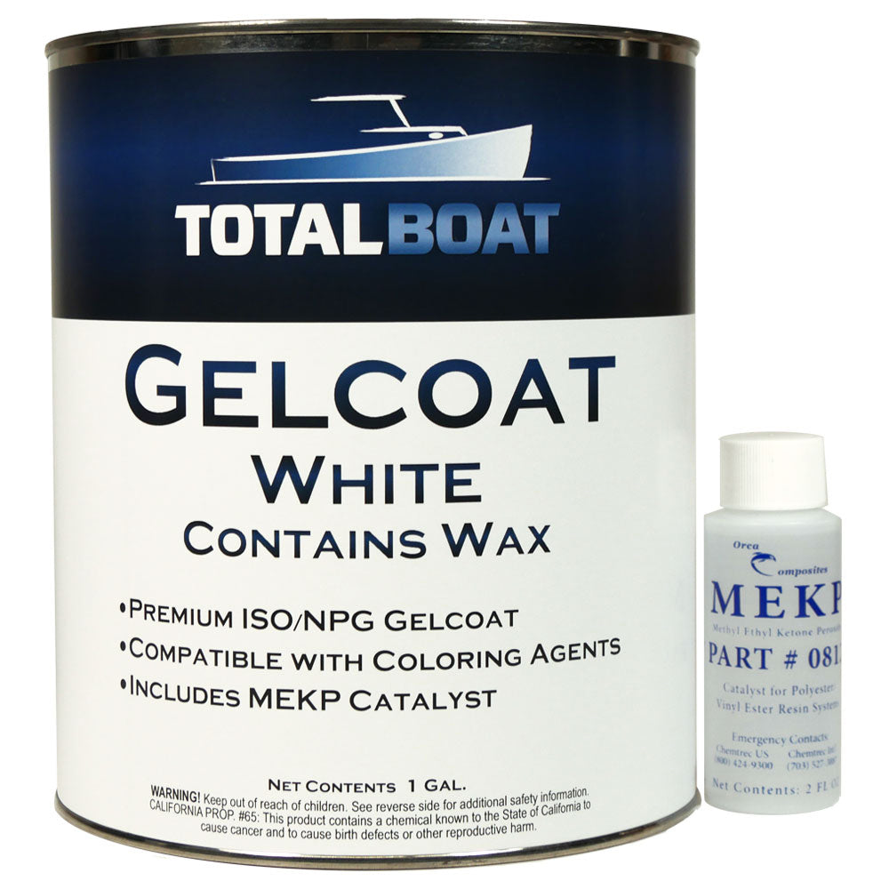TotalBoat Gelcoat White with Wax Gallon
