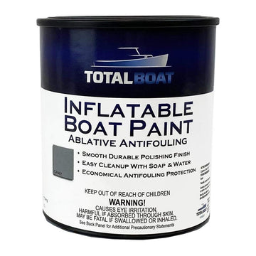 TotalBoat Aluminum Boat Barrier Coat (Quart, Gray) 32 Fl Oz (Pack of 1) 32  Fl Oz (Pack of 1) Gray