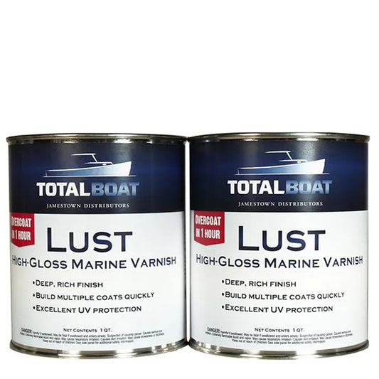 TotalBoat Gleam Spar Varnish (Satin Low-sheen Gallon)