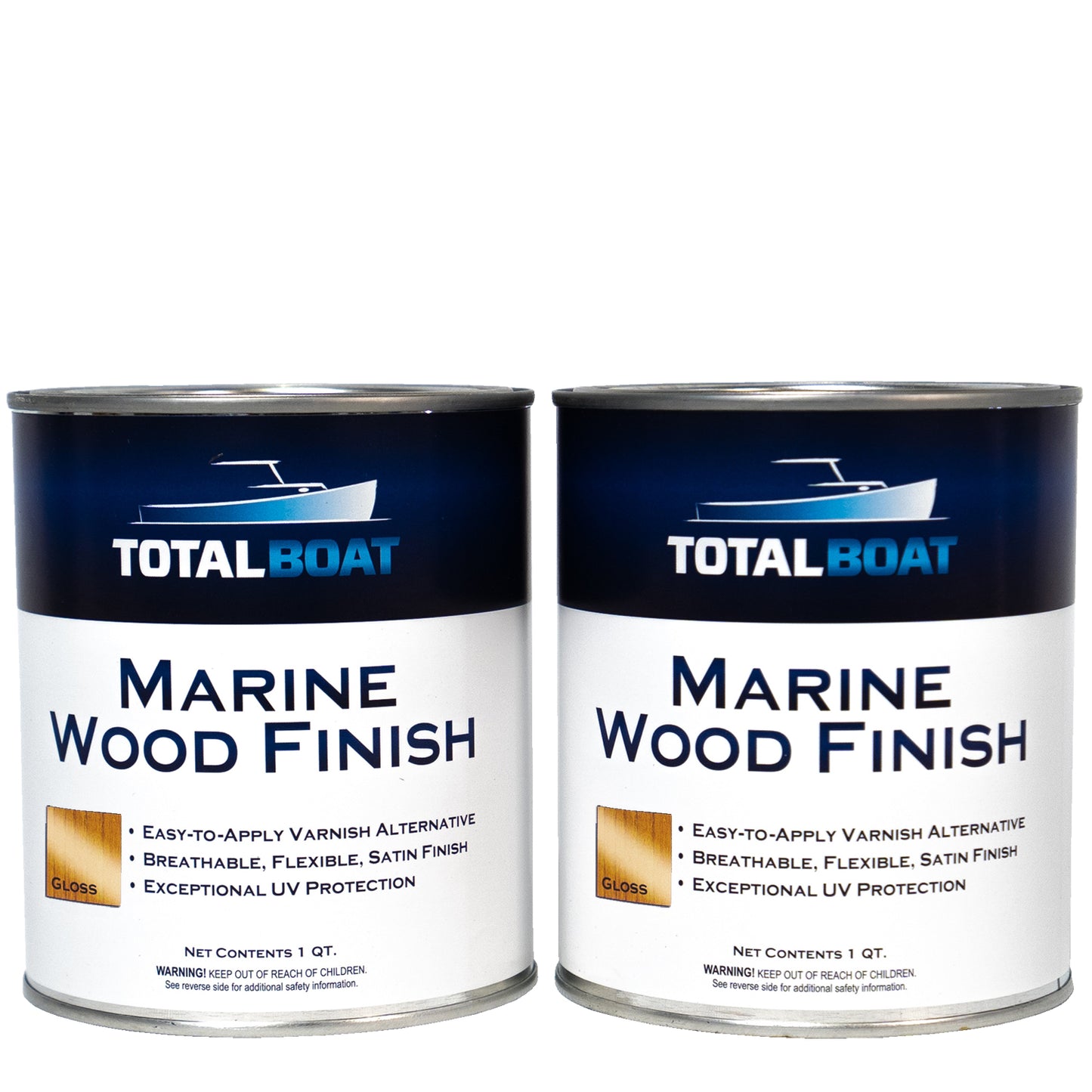 TotalBoat Marine Wood Finish Gloss 2 Quart