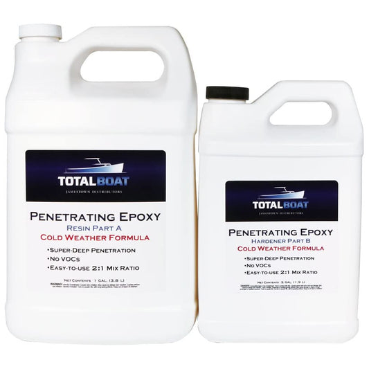 Penetrating Epoxy Resin Wood Hardener & Sealer (1 Pint)