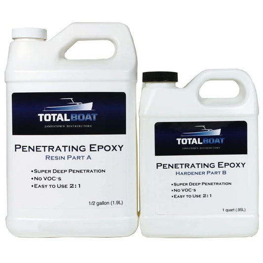 TotalBoat Penetrating Epoxy Sealer Half Gallon Kit