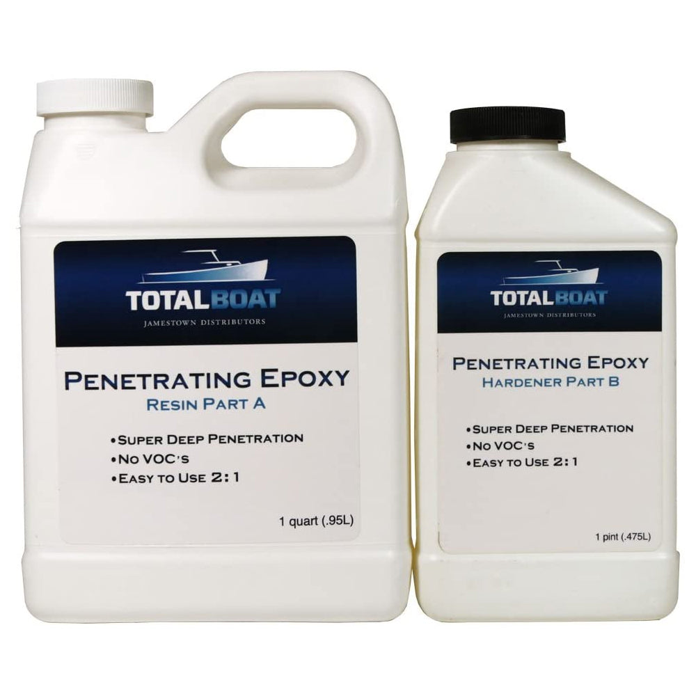 TotalBoat Penetrating Epoxy Sealer Quart Kit