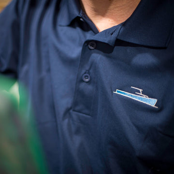 TotalBoat Micro Mesh Polo Shirt - True Navy