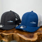 TotalBoat Snapback Trucker Caps Heather Navy and Heather Royal