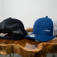 TotalBoat Snapback Trucker Caps Heather Navy and Heather Royal
