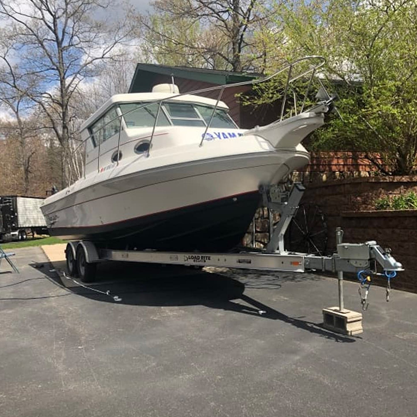 TotalBoat Special Brushing Thinner 100 used on a boat