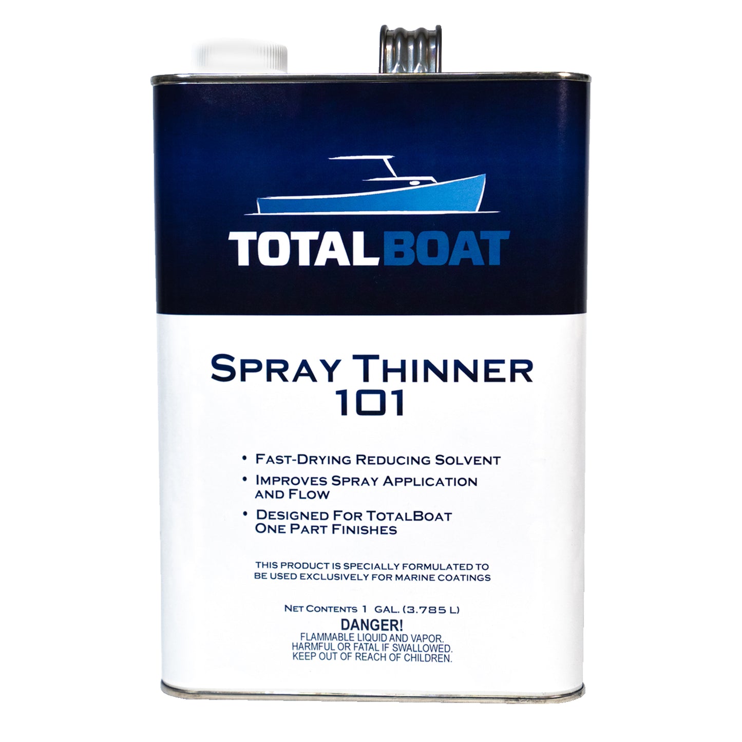 TotalBoat Spray Thinner 101 For Spraying Paint and Varnish