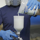 TotalBoat Spray Thinner 101 being poured into a sprayer