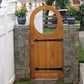 TotalBoat 2-Part Teak Wood Cleaner and Brightening System used on a gate