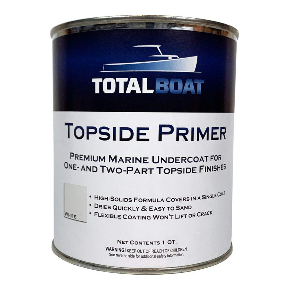 TotalBoat Premium Marine Topside Primer White Quart