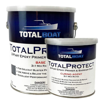 TotalBoat TotalProtect Epoxy Barrier Coat Primer Gray Gallon Kit