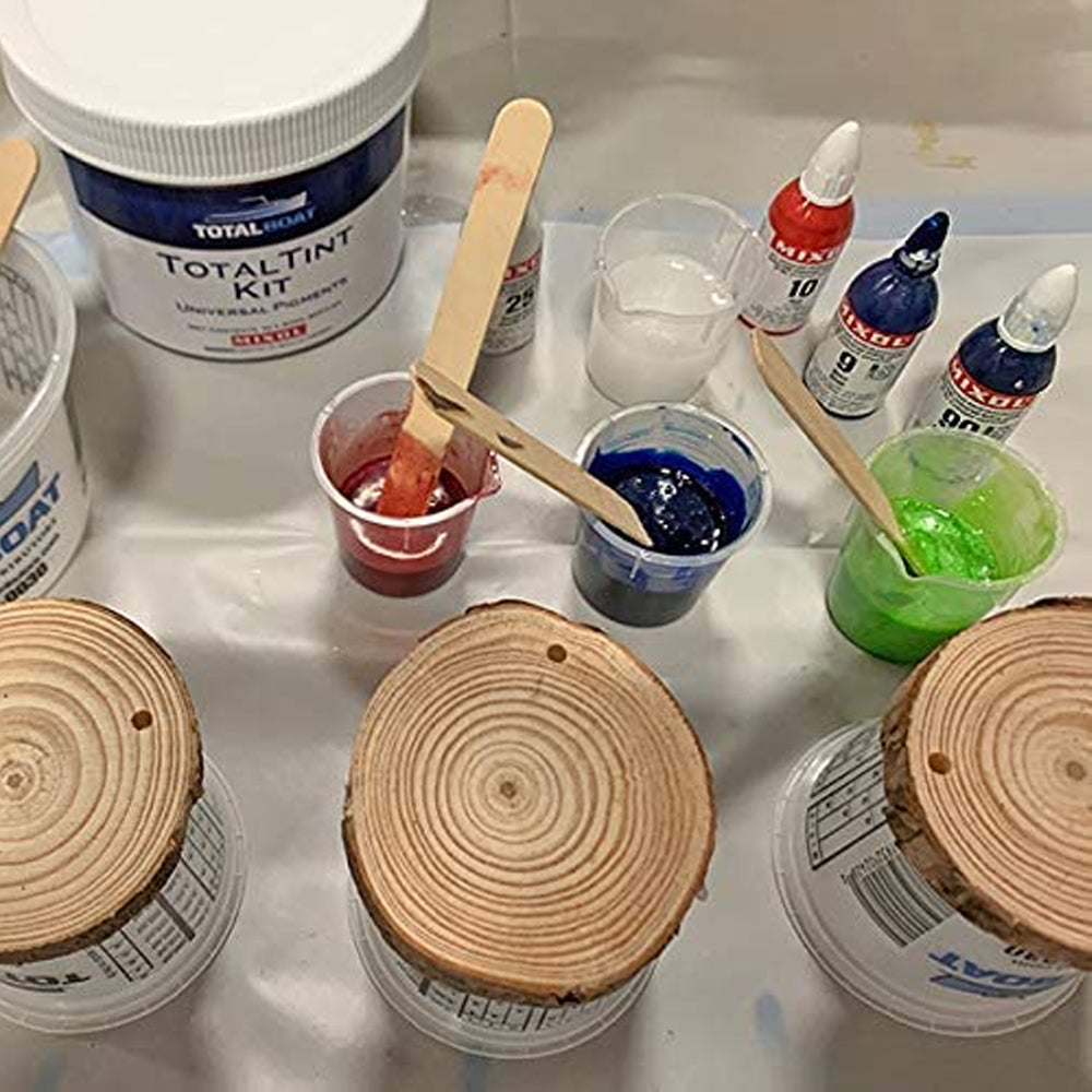 Epoxy Resin Colors Mixol Universal Pigments Metallic Effect Gold, Silver,  or Copper 