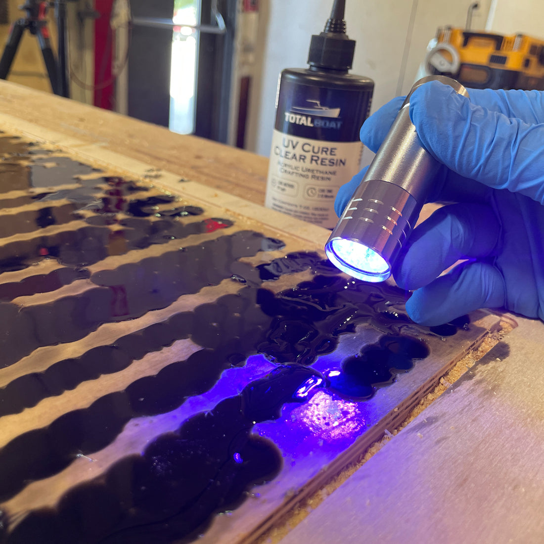 Uv cure clear resin craft kits