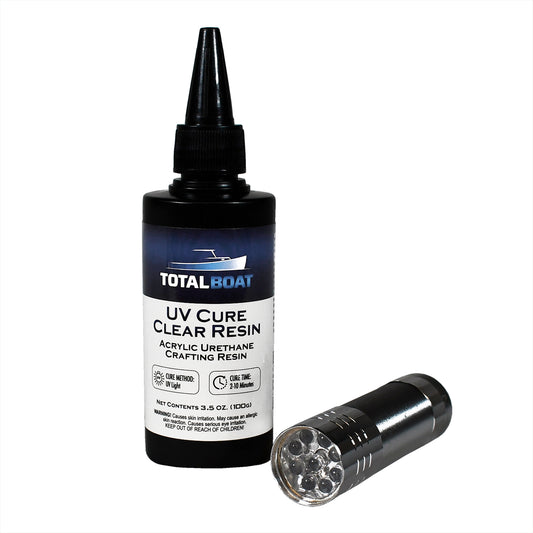 TotalBoat UV Cure Clear Resin 100g